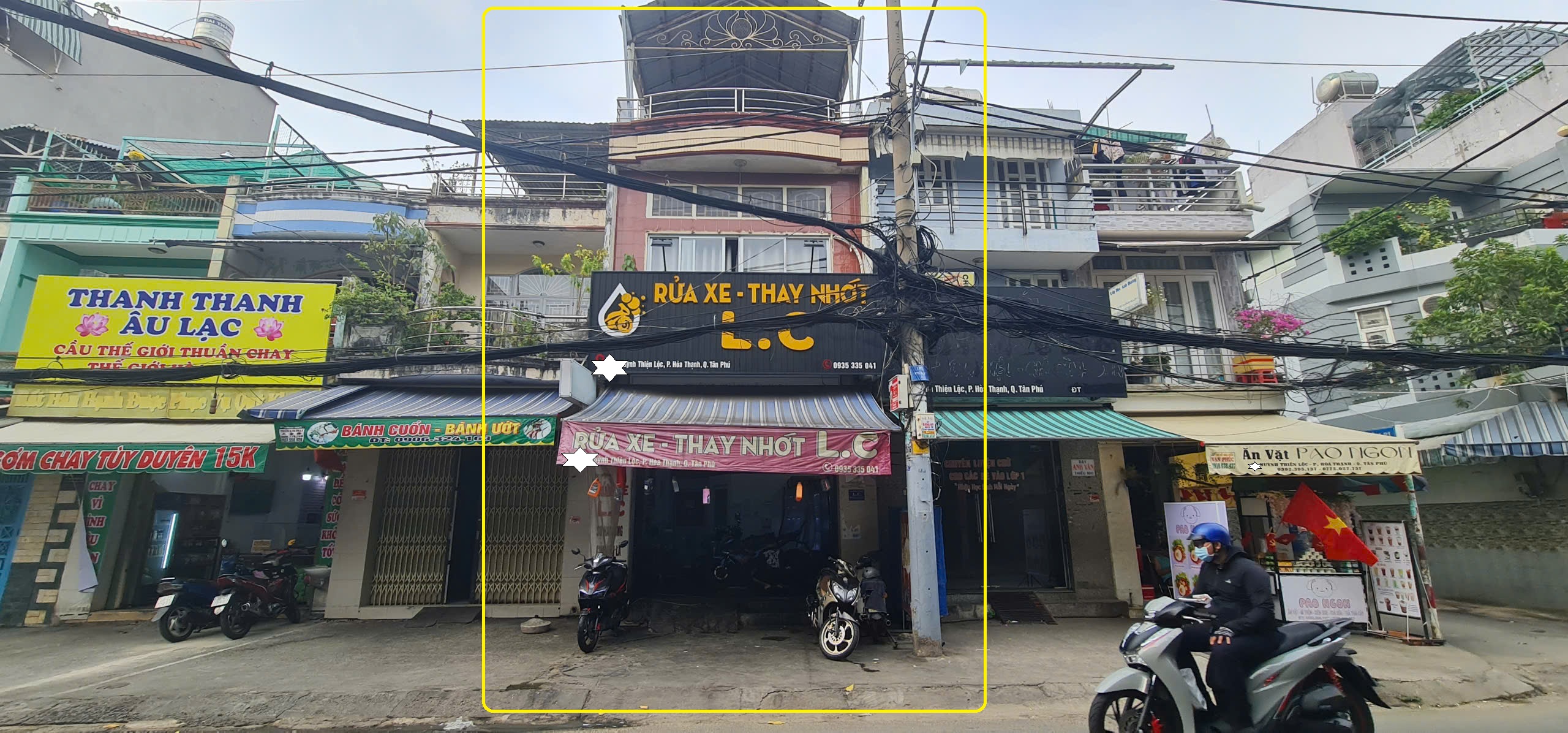 Cho thuê nhà mặt tiền Huỳnh Thiện Lộc 72m², 1Lầu - GẦN CHUNG CƯ - Ảnh chính